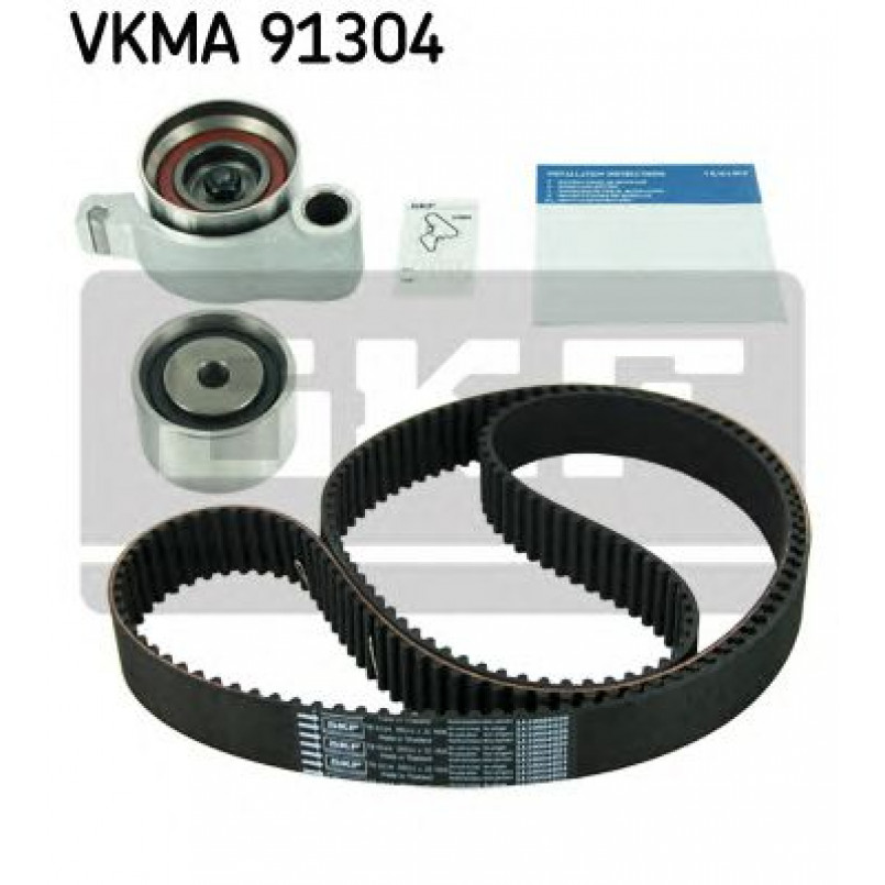 VKMA 91304 SKF Комплект (ремінь+ролики)